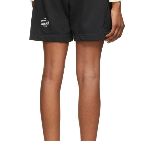 NIKE Black Swoosh NSW Shorts - Picture 1 of 4